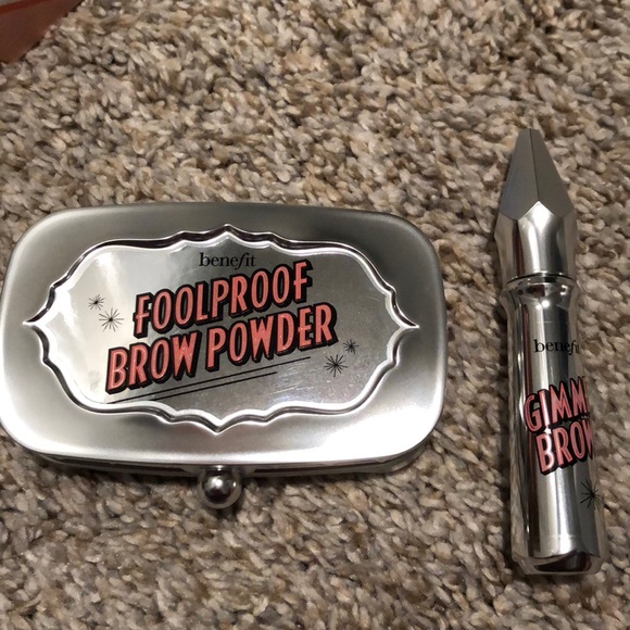 Benefit Other - New Benefit Foolproof brow powder 03 & Gimme Brow